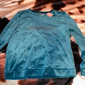 Royal blue Juicy Couture top